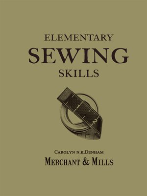 cover image of Elementary Sewing Skills
